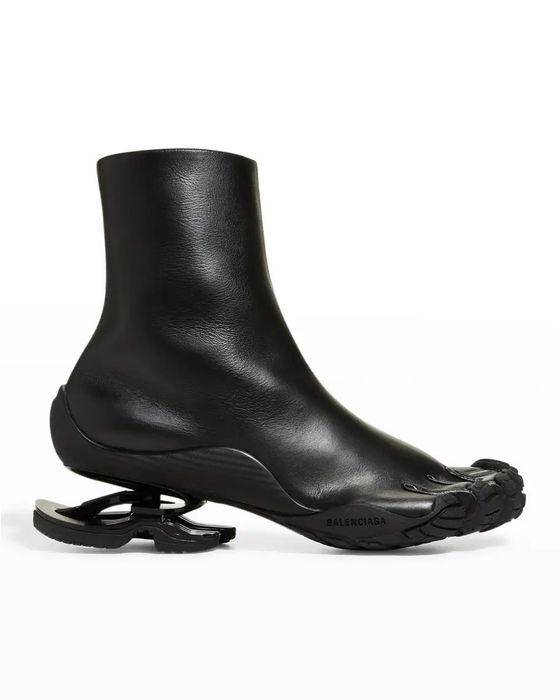 Balenciaga Vibram Five Fingers Flex Toe Leather Boots | Grailed