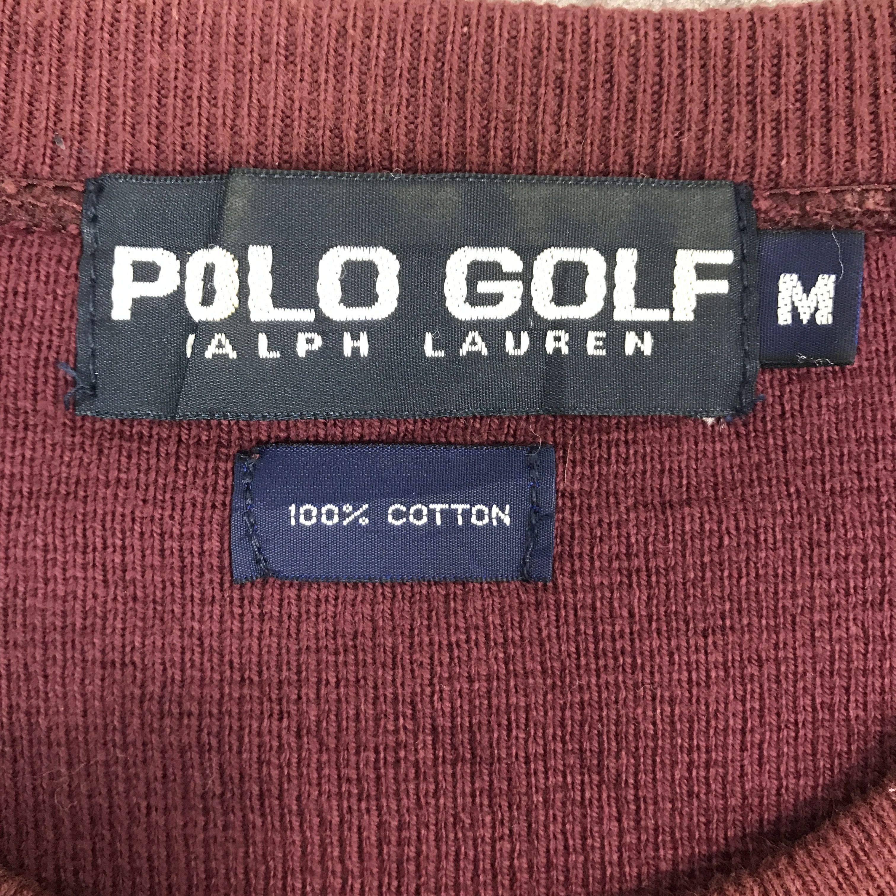 Polo Ralph Lauren VTG POLO GOLF RALPH LAUREN KNITWEAR JACKET Size US M / EU 48-50 / 2 - 13 Thumbnail