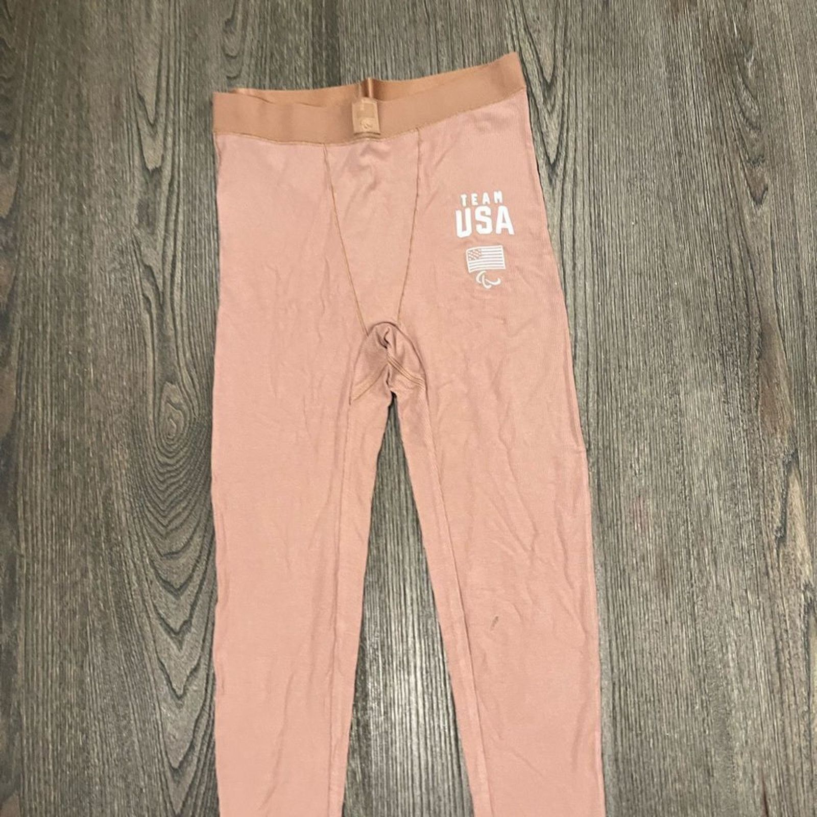SKIMS NWT Skims Paralympics 2022 USA Capsule Leggings Sienna Siz L Size 34" / US 12 / IT 48 - 9 Thumbnail