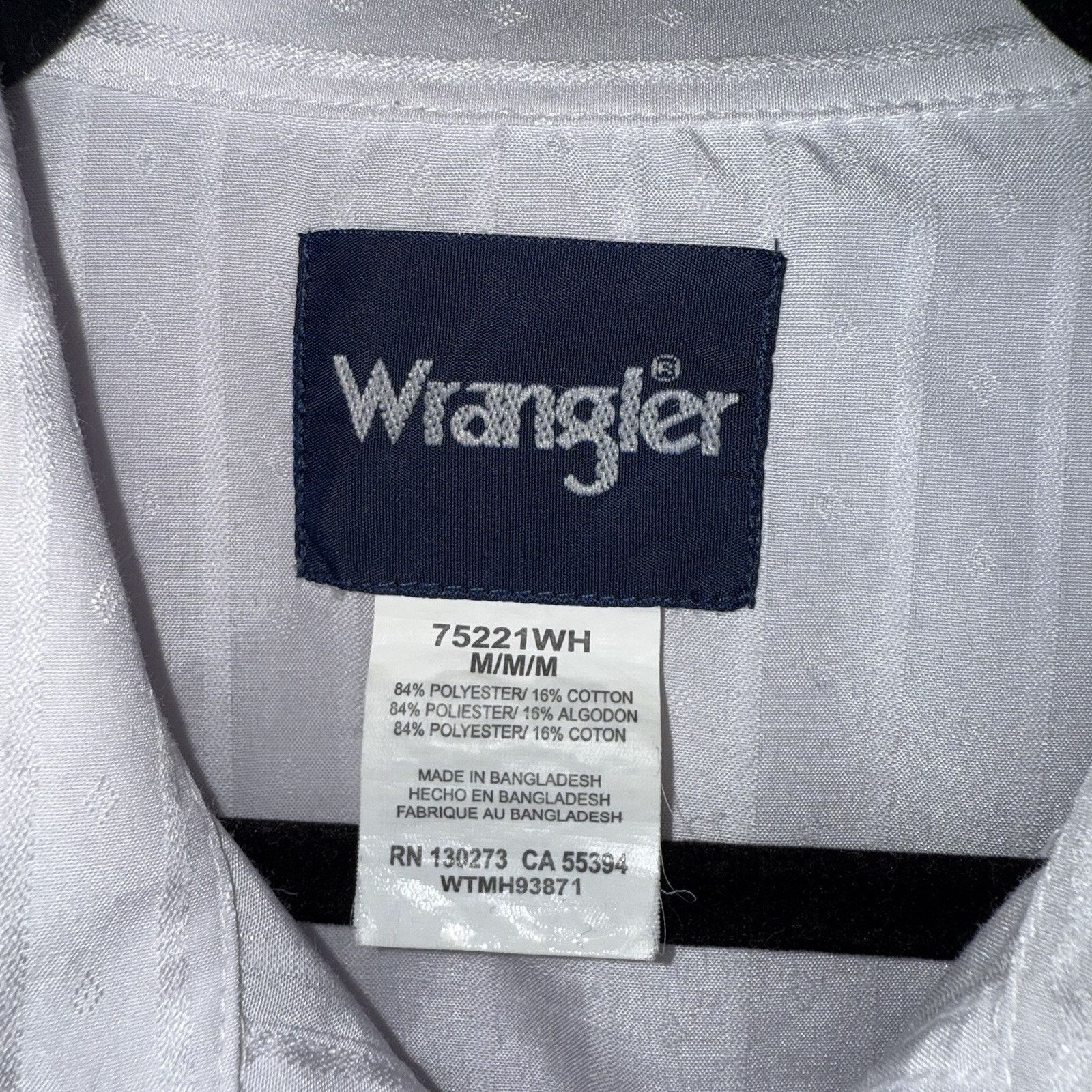 Wrangler Wrangler Pearl Snap Button Up Size Medium Size US M / EU 48-50 / 2 - 3 Thumbnail