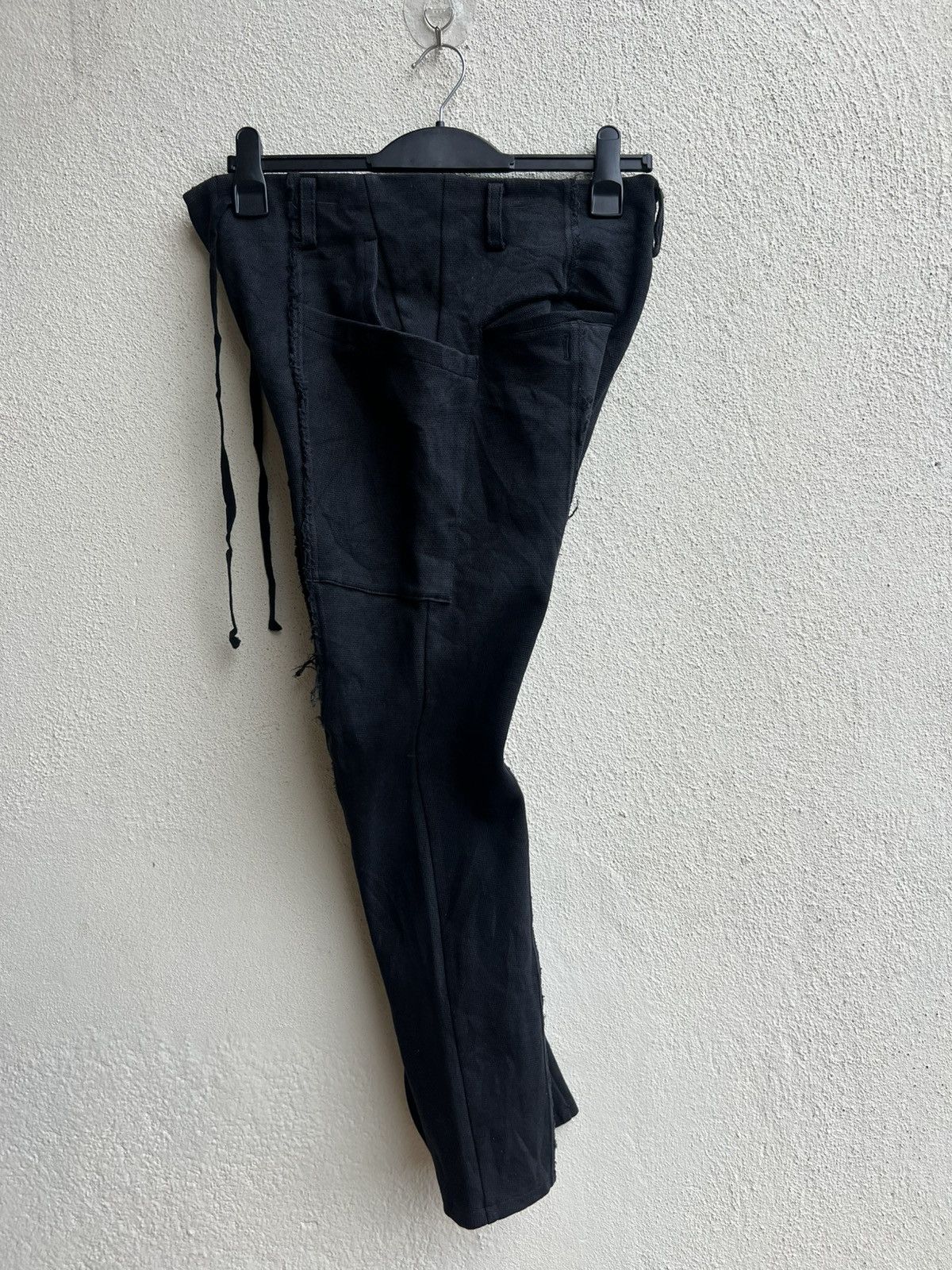 Bajra Bajra Made in Japan Raw Cut Black Trouser Stretch Pant Size US 30 / EU 46 - 21 Thumbnail