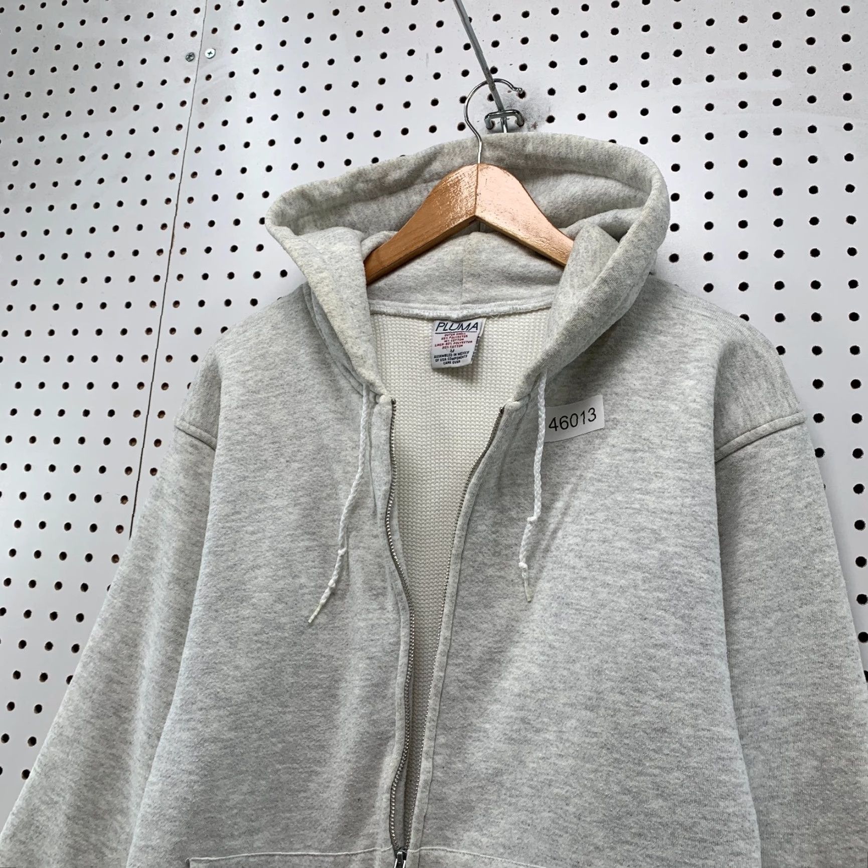 Vintage VINTAGE Pluma Hoodie Sweatshirt Mens M Gray Thermal Lined Heavyweight USA Hoodie Mens M Gray Thermal Lined Heavyweight USA Size US M / EU 48-50 / 2 - 6 Thumbnail