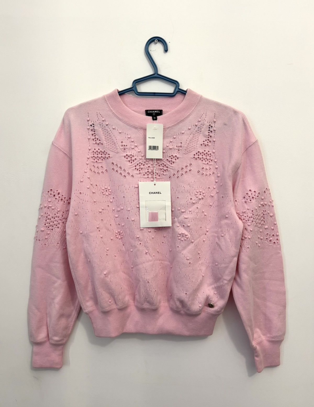 Chanel Chanel CC Knit sweatshirt Size XS / US 0-2 / IT 36-38 - 1 Thumbnail