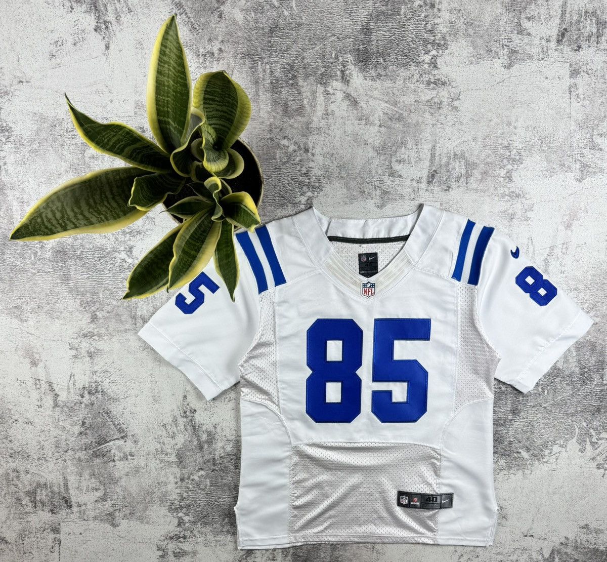 NFL × Vintage Indianapolis Colts Eric Ebron #85 American T shirt Jersey Size US M / EU 48-50 / 2 - 2 Thumbnail