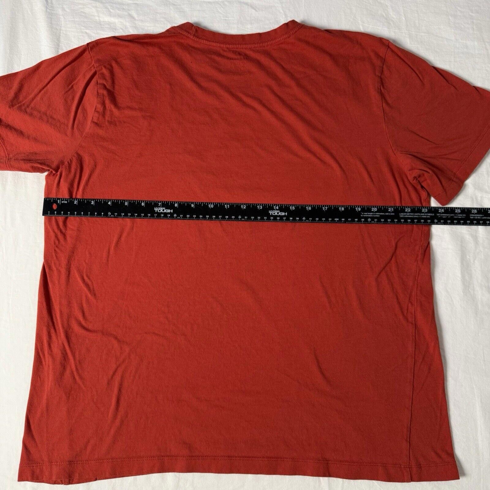 Nike The Nike Tee Logo T-Shirt Short Sleeve Red Men's Sz 2XL Size US XXL / EU 58 / 5 - 6 Thumbnail
