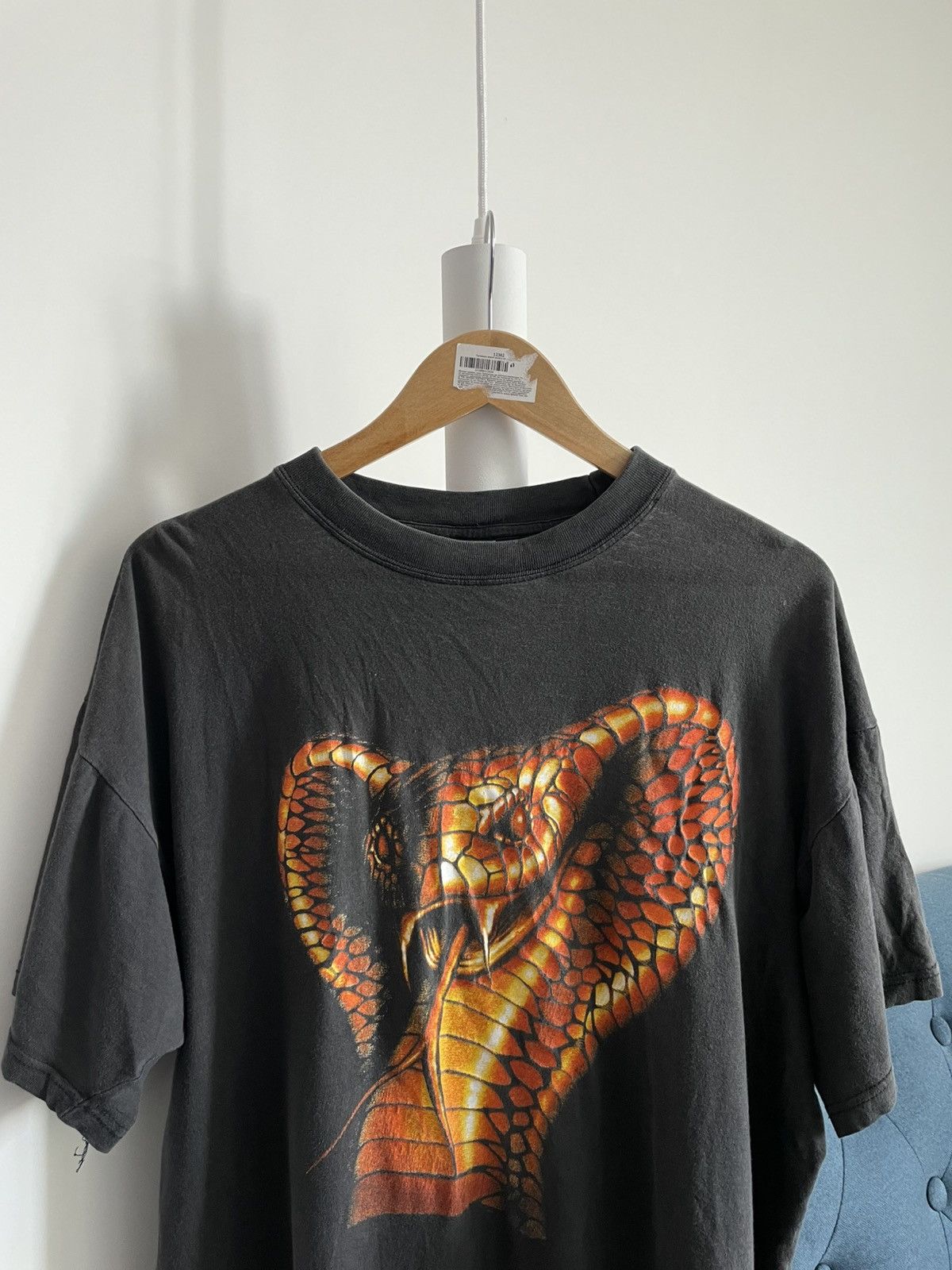 Vintage Vintage 90’s Cobra Gold Snake Graphics T-Shirt Y2K RARE Size US XL / EU 56 / 4 - 2 Thumbnail