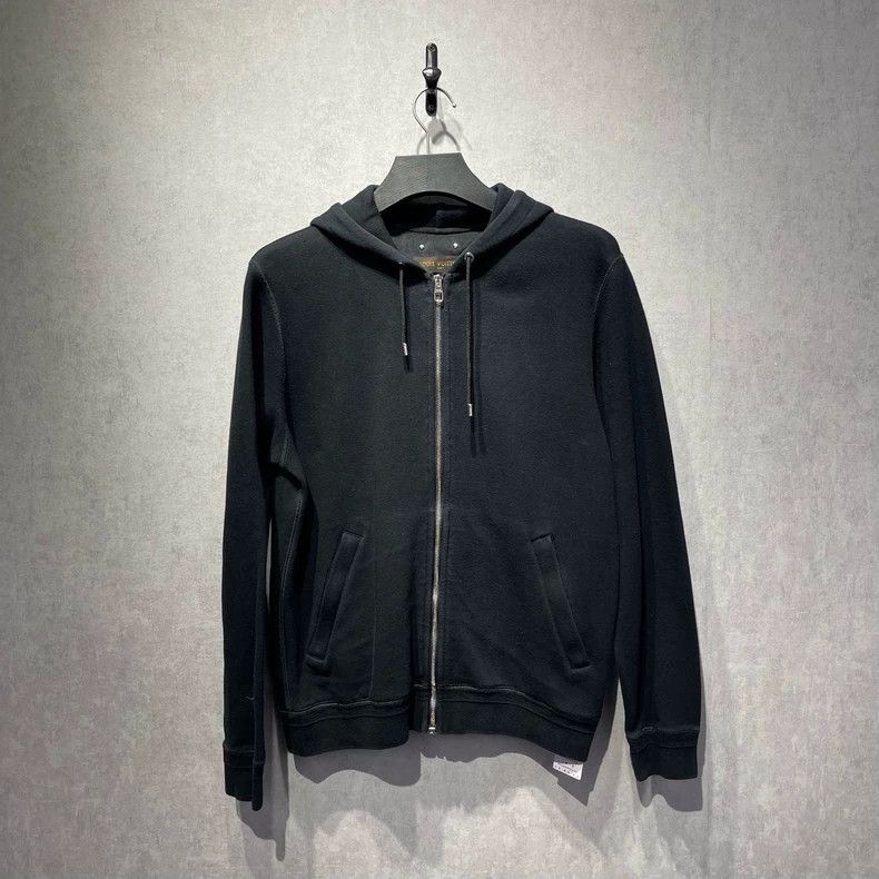 Louis Vuitton Louis Vuitton Solid Hooded Zip Jacket Size US L / EU 52-54 / 3 - 1 Thumbnail