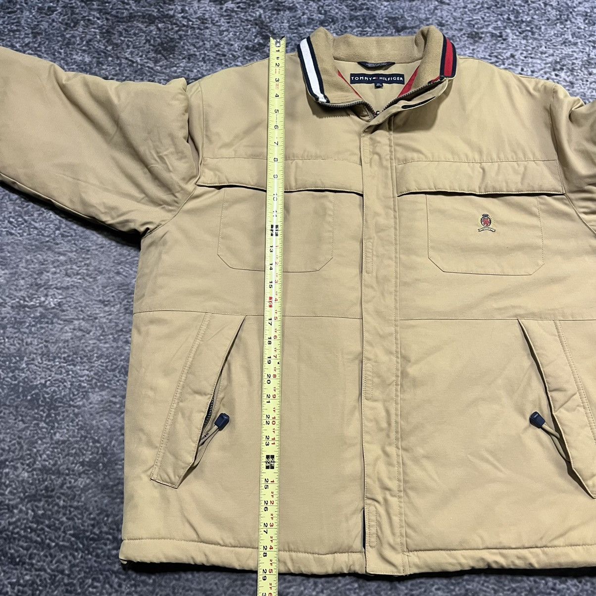 Tommy Hilfiger VINTAGE TOMMY HILFIGER TAN BEIGE 2000s DOWN PUFFER COAT Size US XL / EU 56 / 4 - 14 Thumbnail