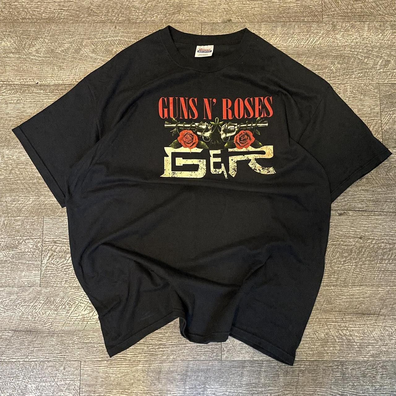 Band Tees × Vintage Vintage Y2K 90's Guns N' Roses 2006 Tour Graphic T-shirt Size US XL / EU 56 / 4 - 1 Thumbnail