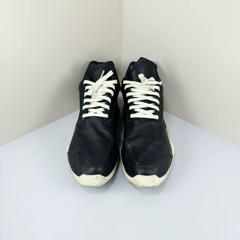 Rick Owens rick owens x adidas leather casual sneakers-2508 Size US 10.5 / EU 43-44 - 2 Thumbnail