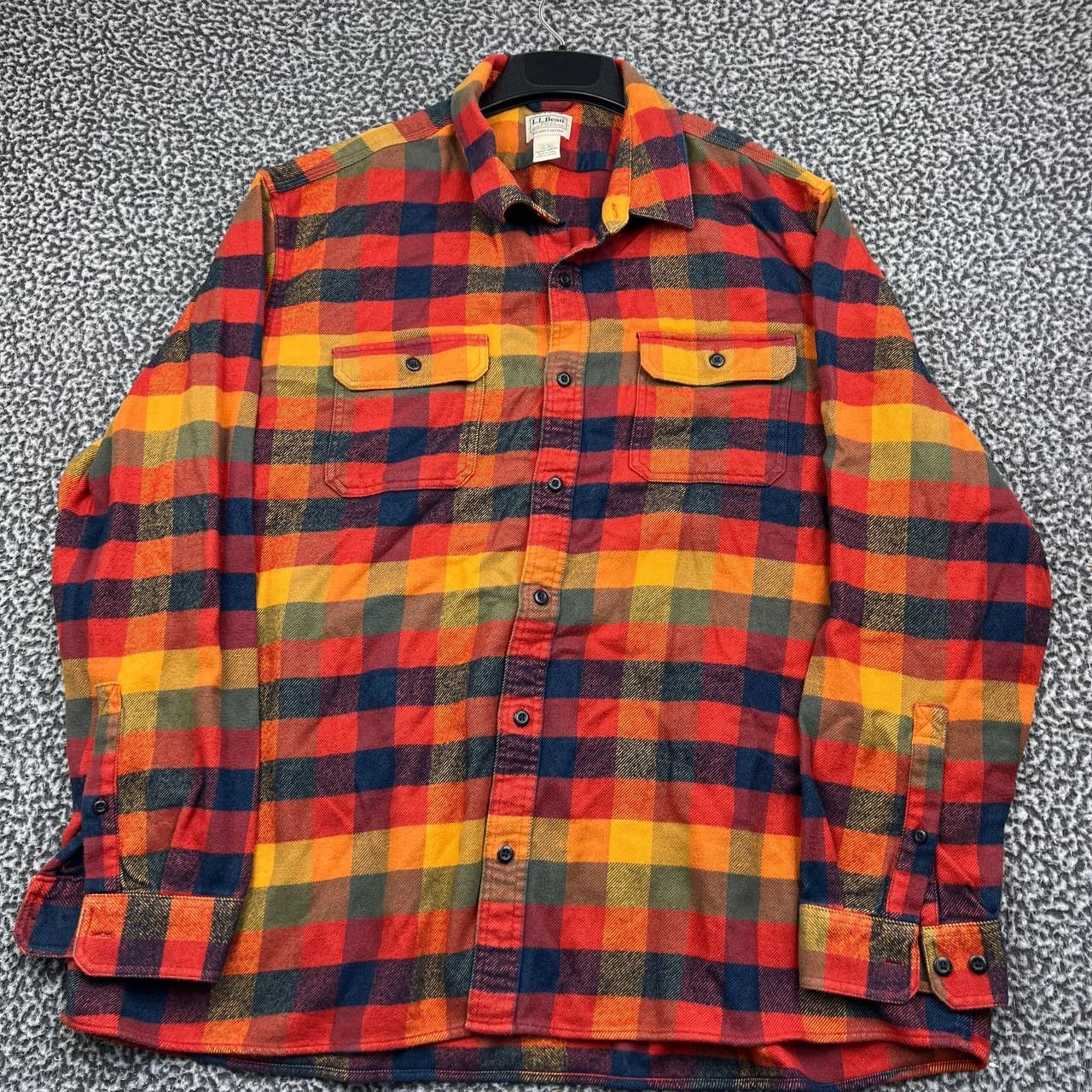 L.L. Bean LL Bean Button Up Shirt XXL Plaid Flannel Slightly Fitted Size US XXL / EU 58 / 5 - 1 Thumbnail