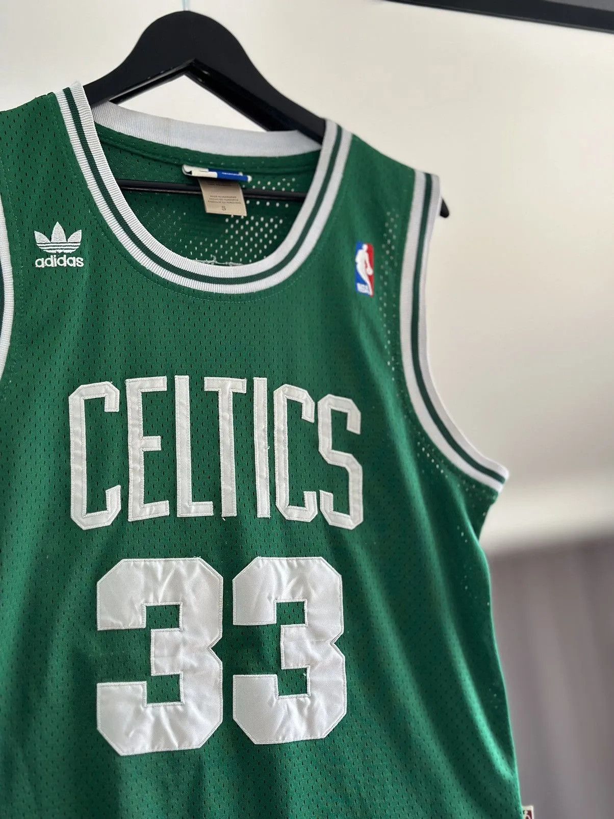 Adidas Boston Celtics Jersey Mens Large Larry Bird #33 NBA adidas Size US S / EU 44-46 / 1 - 8 Thumbnail