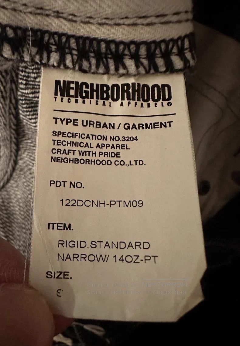 Neighborhood Neighborhood size S Denim Jeans Size US 27 - 6 Thumbnail