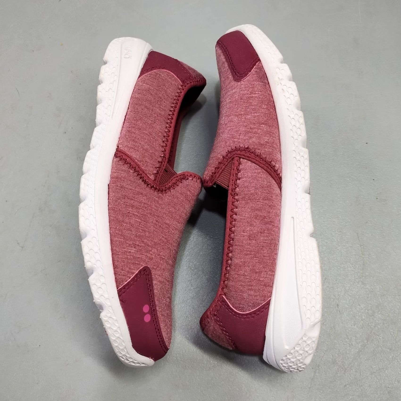 Vintage Ryka Harlow Womens Size 6.5M Pink White Cushioned Low Top Slip On Sneakers Size M / US 6-8 / IT 42-44 - 3 Thumbnail