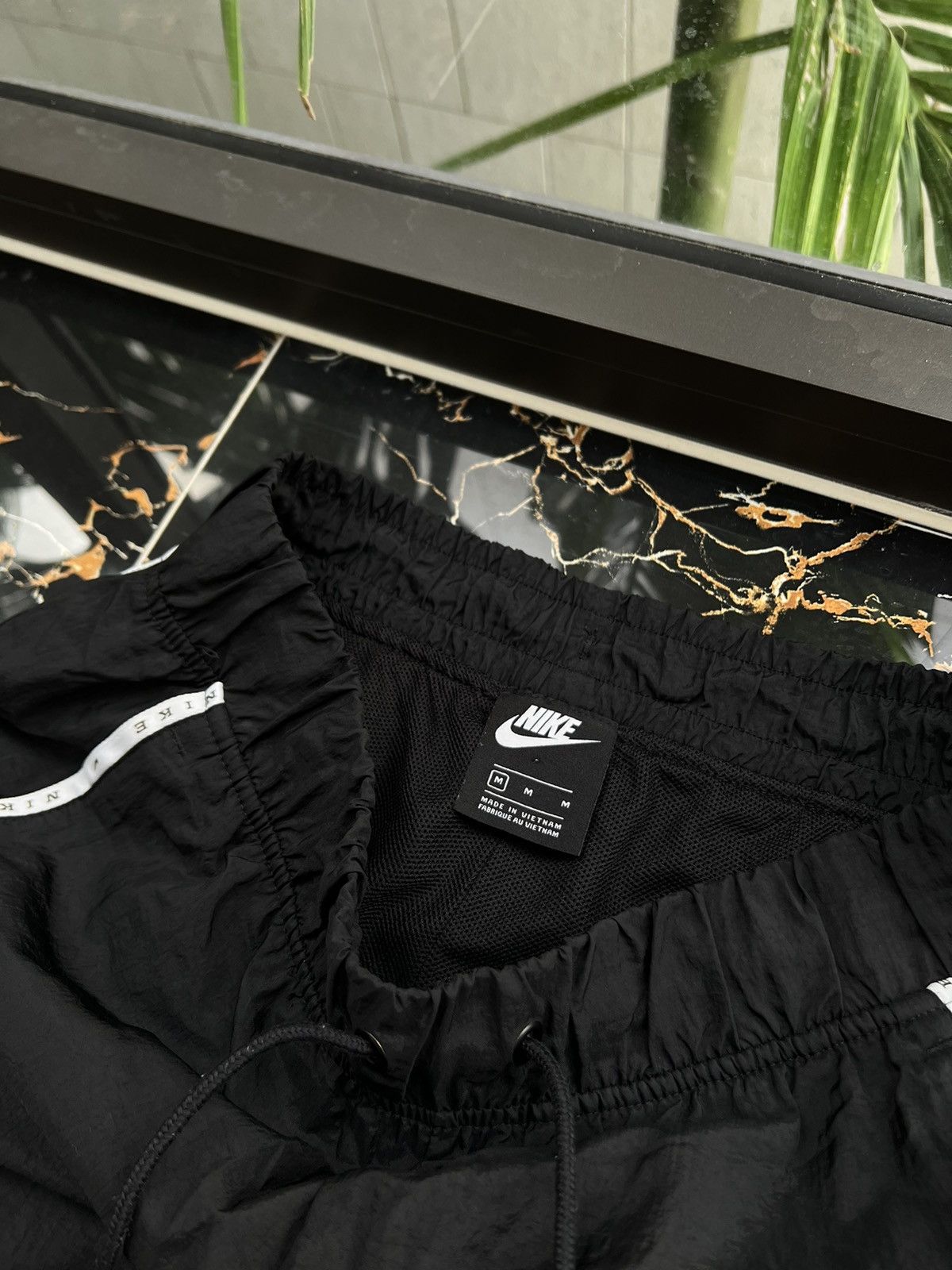 Nike × Vintage 90’s NIKE BAGGY Y2K TFACK PANTS RETRO RARE SWOOSH LOGO Size US 32 / EU 48 - 4 Thumbnail