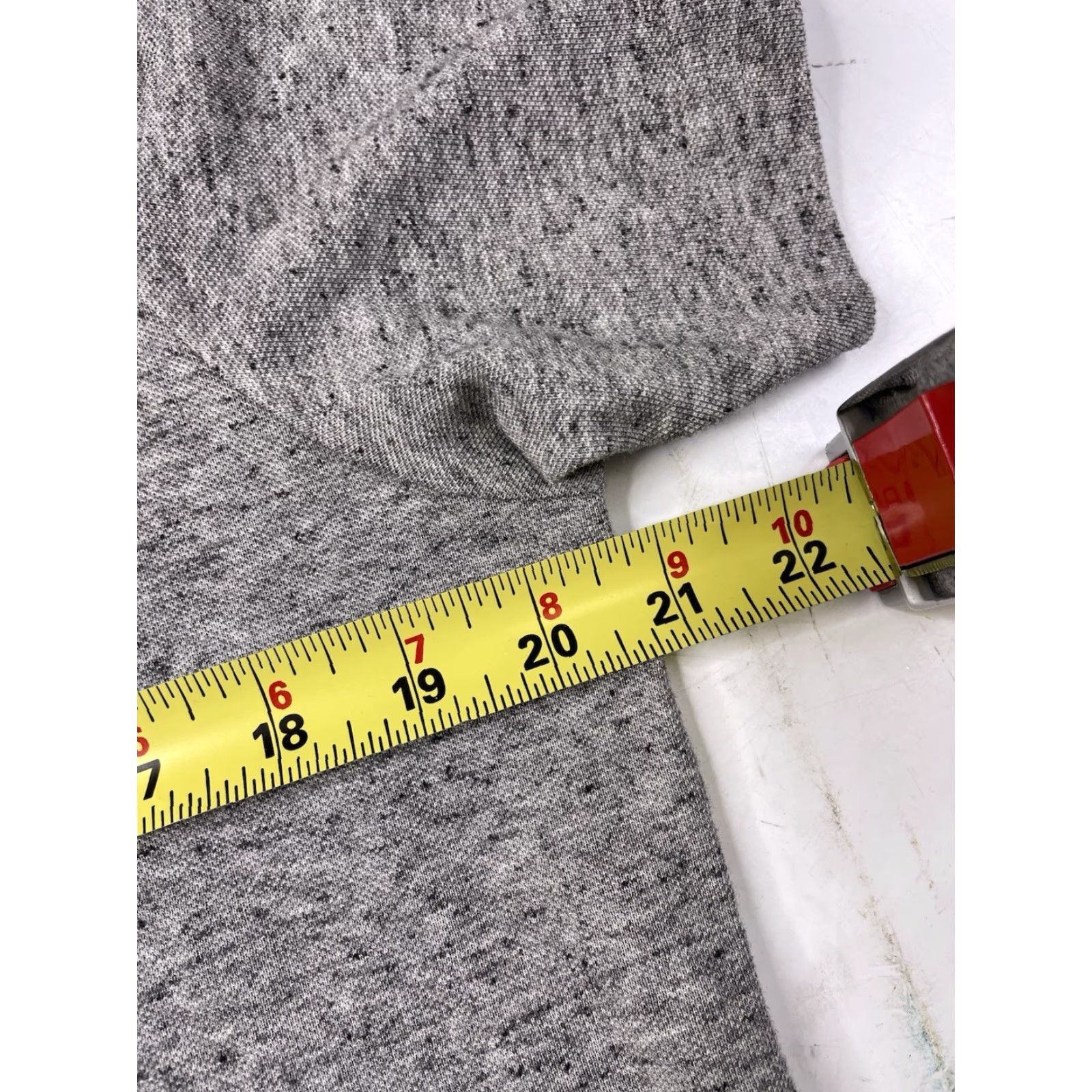 TravisMathew Travis Mathew Polo Mens M Gray Heathered Short Sleeve Golf Shirt Size US M / EU 48-50 / 2 - 6 Thumbnail