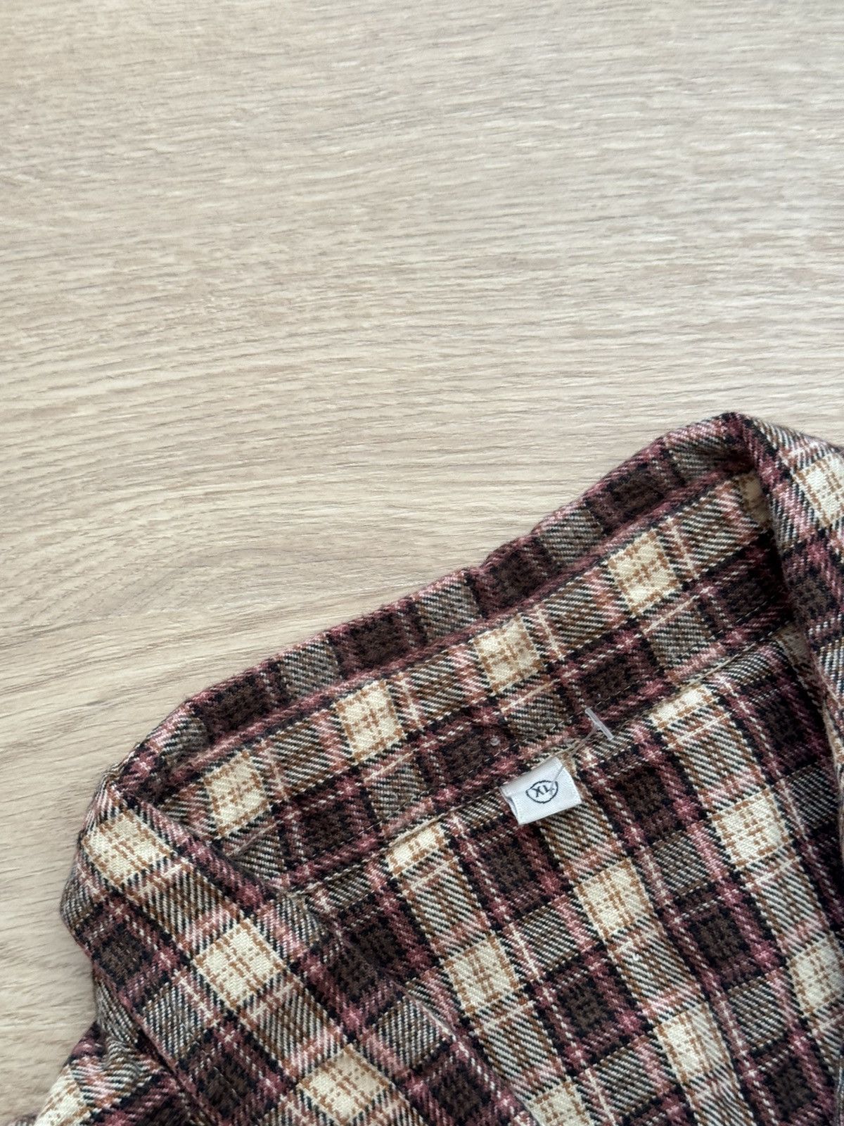 Uniqlo Vintage 00’s Uniqlo Japanese Flannel Shirt Size US XL / EU 56 / 4 - 6 Thumbnail
