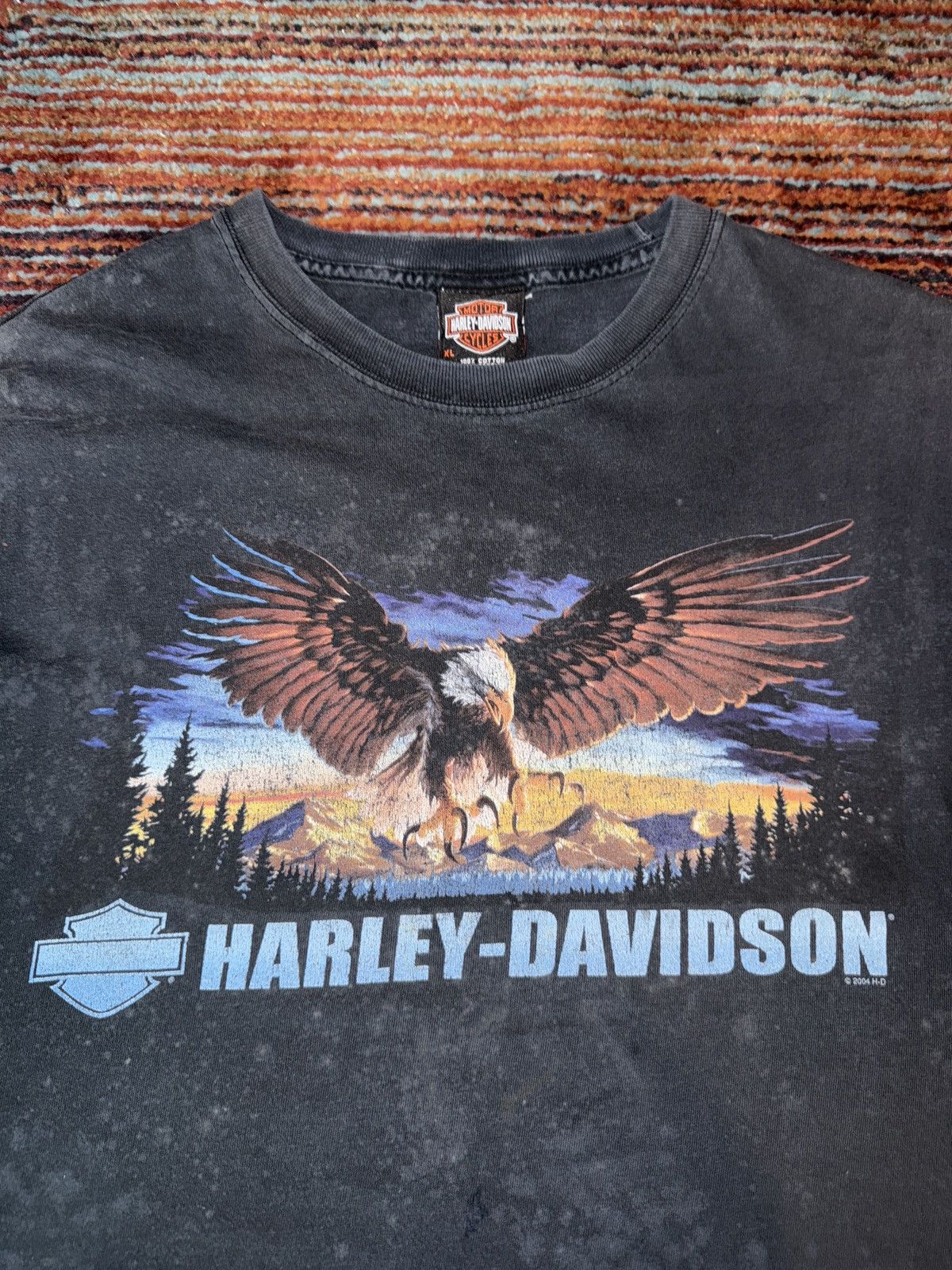 Harley Davidson Harley Davidson Eagle Jacksonville Florida tee Size US XL / EU 56 / 4 - 2 Thumbnail