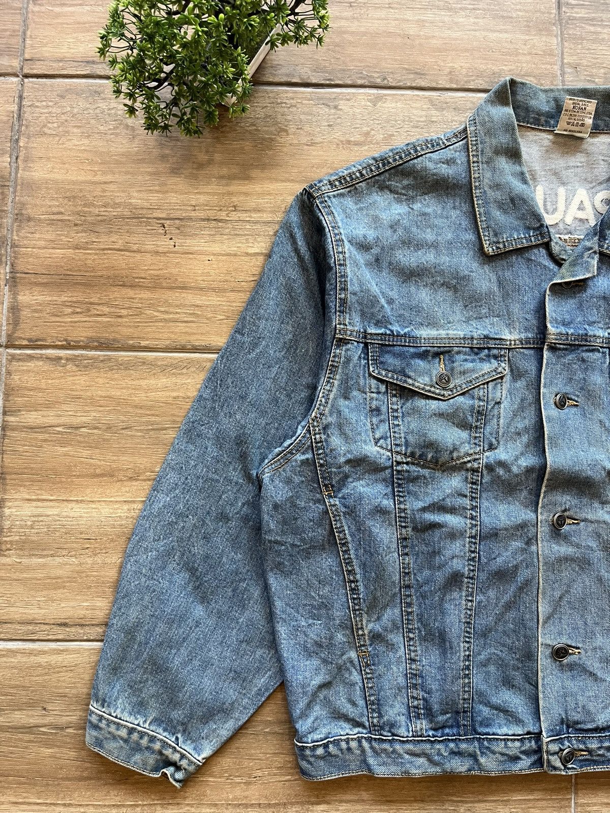 Vintage Vtg Sao Paulo Trucker Denim Jacket Size US XL / EU 56 / 4 - 7 Thumbnail