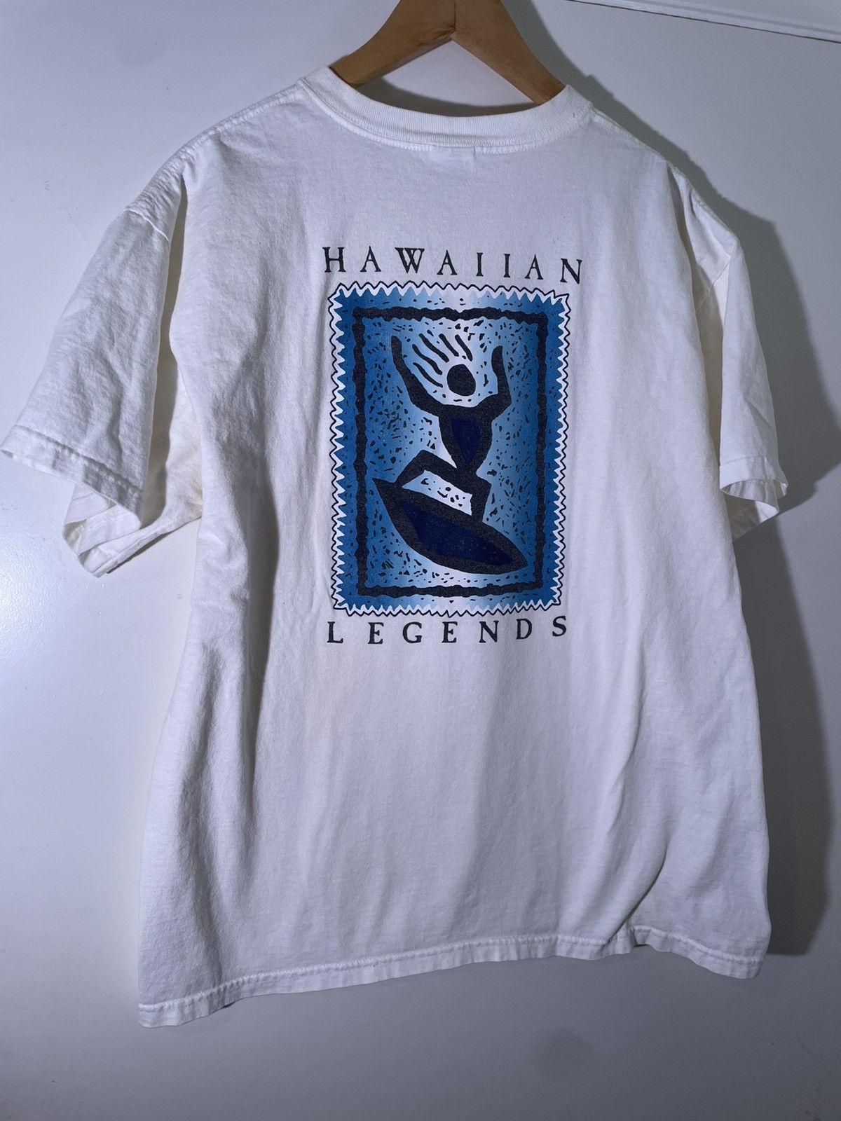 Vintage 90’s 2000’s Y2K VTG Vintage Hawaiian Legends Graphic T Shirt Size US L / EU 52-54 / 3 - 1 Thumbnail
