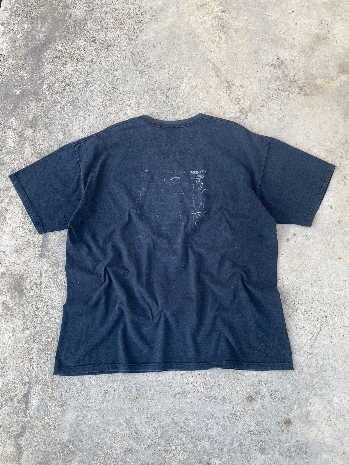 Harley Davidson 2000s Sun Faded Easyrider Chopper Tshirt Size US XL / EU 56 / 4 - 4 Thumbnail