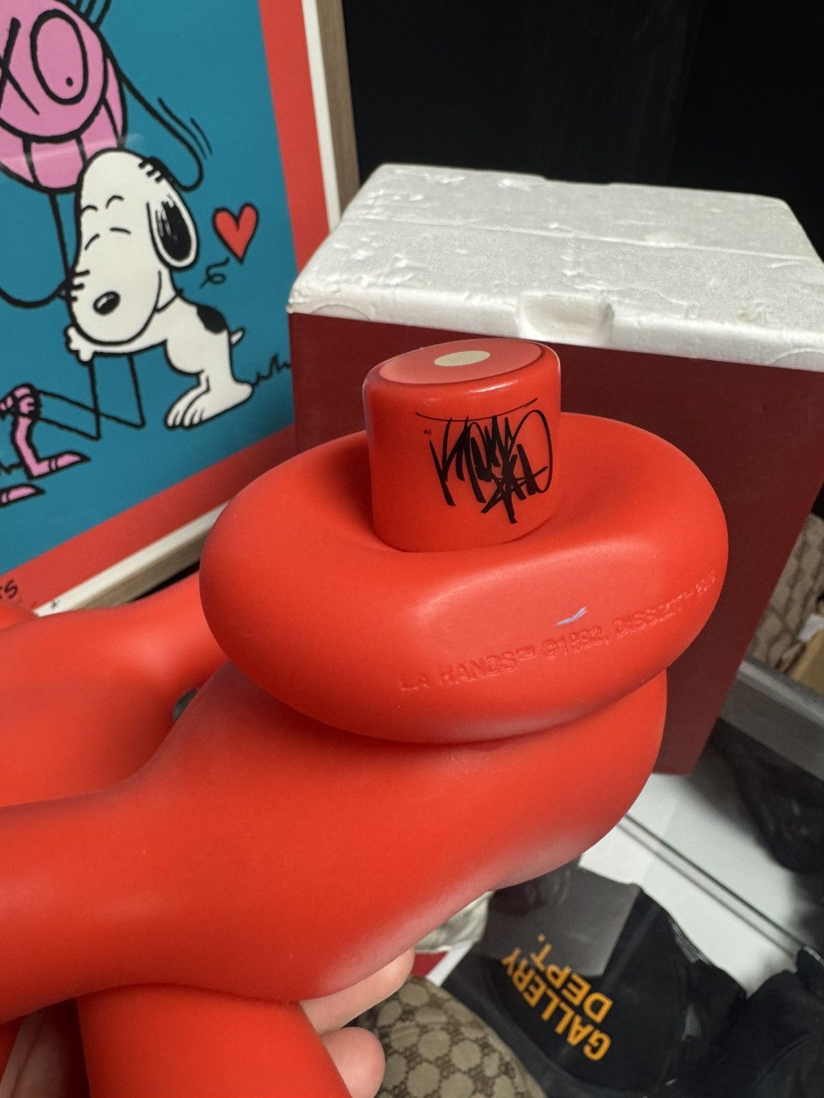 Other Slick OG “LA HANDS” 11” Vinyl Figure Red Size ONE SIZE - 8 Thumbnail