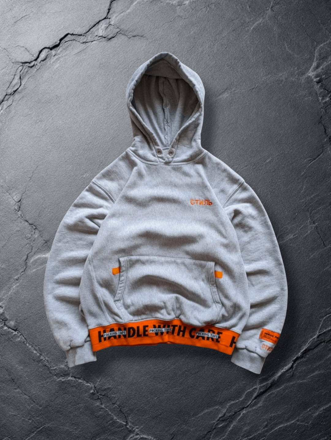 Heron Preston Heron Preston CTNMB Handle With Care Hoodie Size US S / EU 44-46 / 1 - 1 Thumbnail
