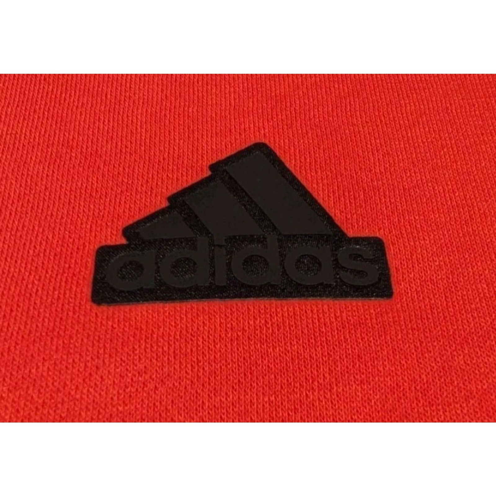 Adidas Adidas Hoodie Men M Orange Three Stripes Pocket Hooded Fleece Classic Sports All Seasons Mens Size US M / EU 48-50 / 2 - 3 Thumbnail