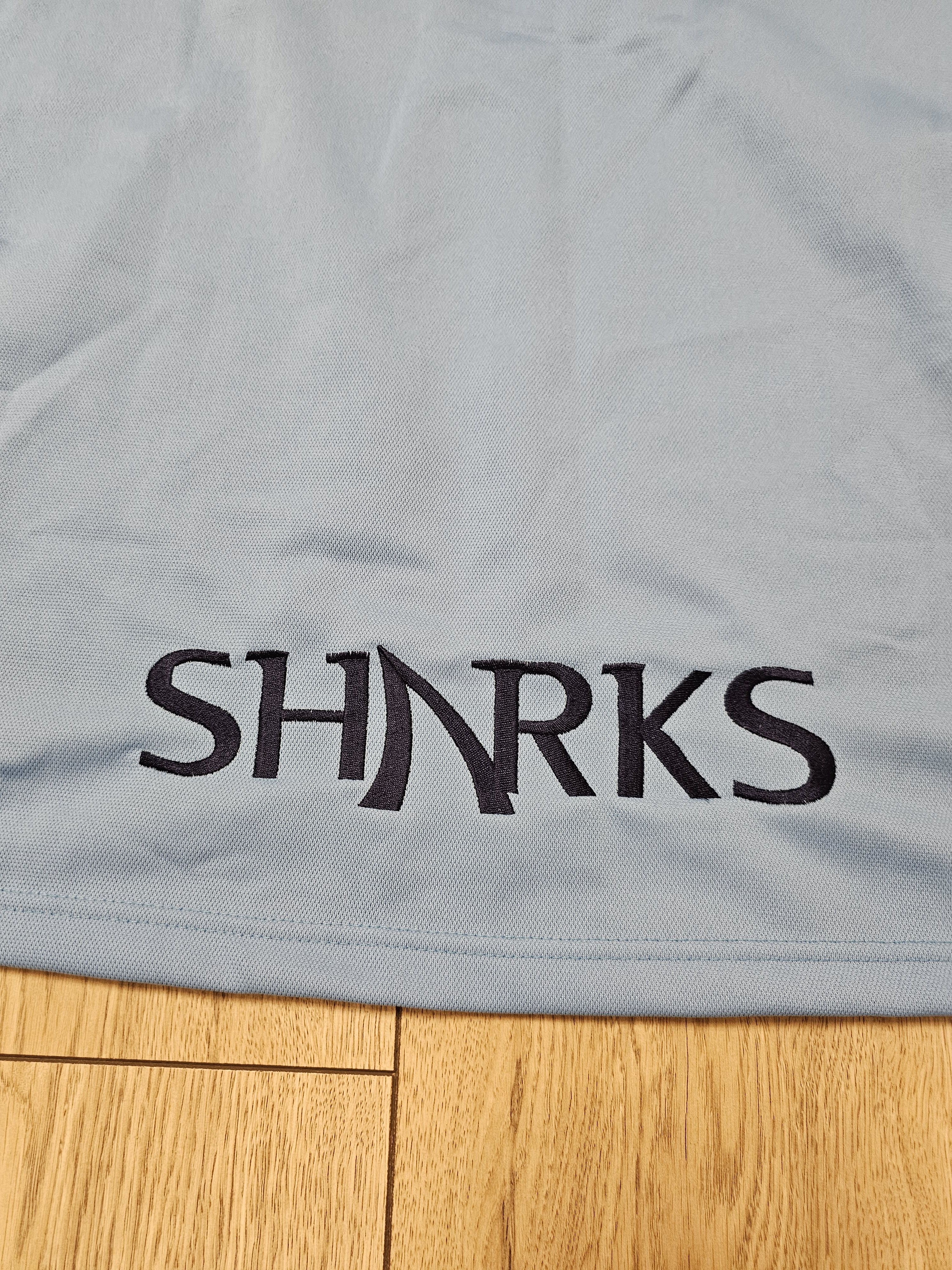 Cotton Traders SALE SHARKS RUGBY JERSEY ENGLAND RUGBY SHIRT RUGBY JERSEY Size US XL / EU 56 / 4 - 5 Thumbnail