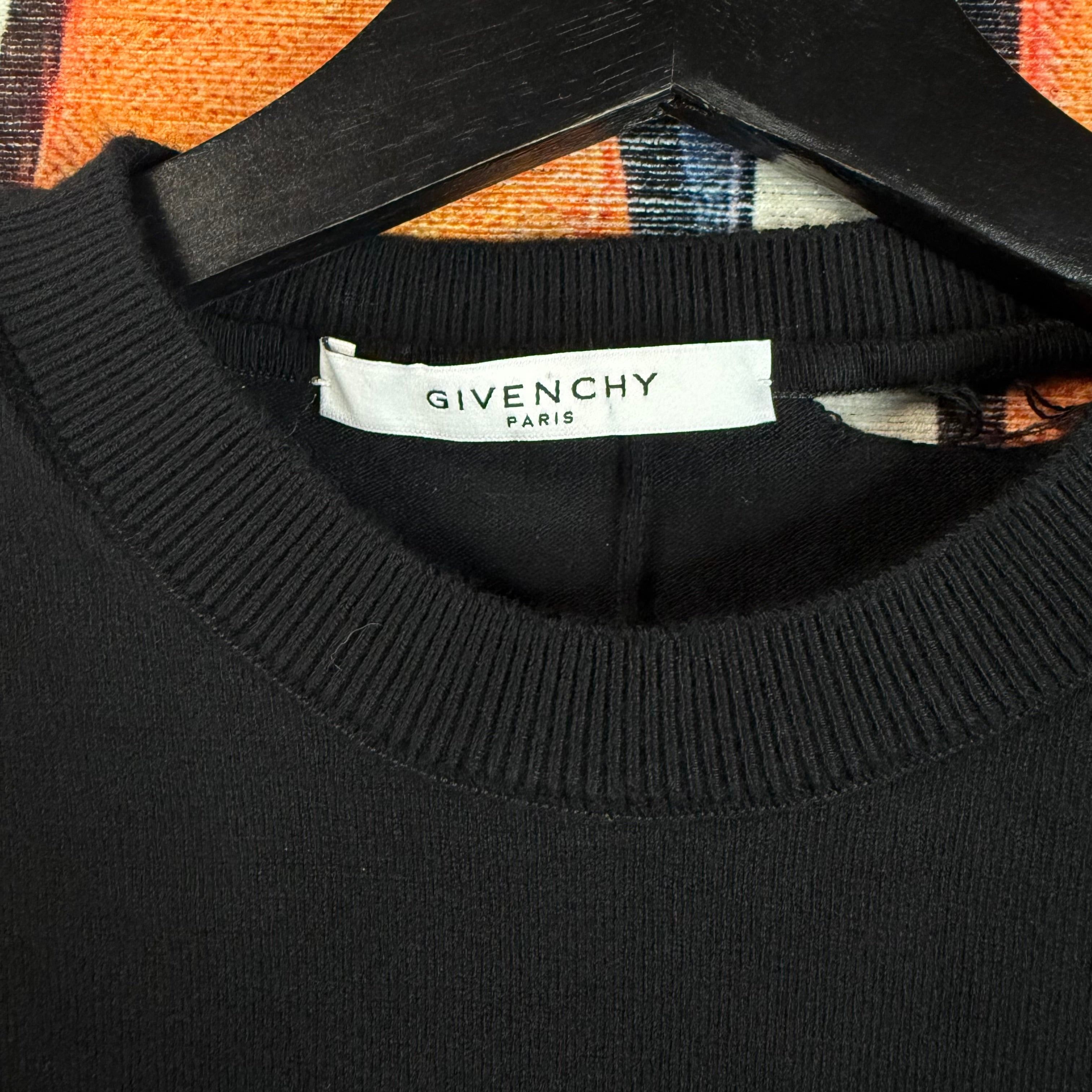 Givenchy Givenchy Paris Riccardo Tisci Distressed Box Logo Sweater Si Size US L / EU 52-54 / 3 - 2 Thumbnail