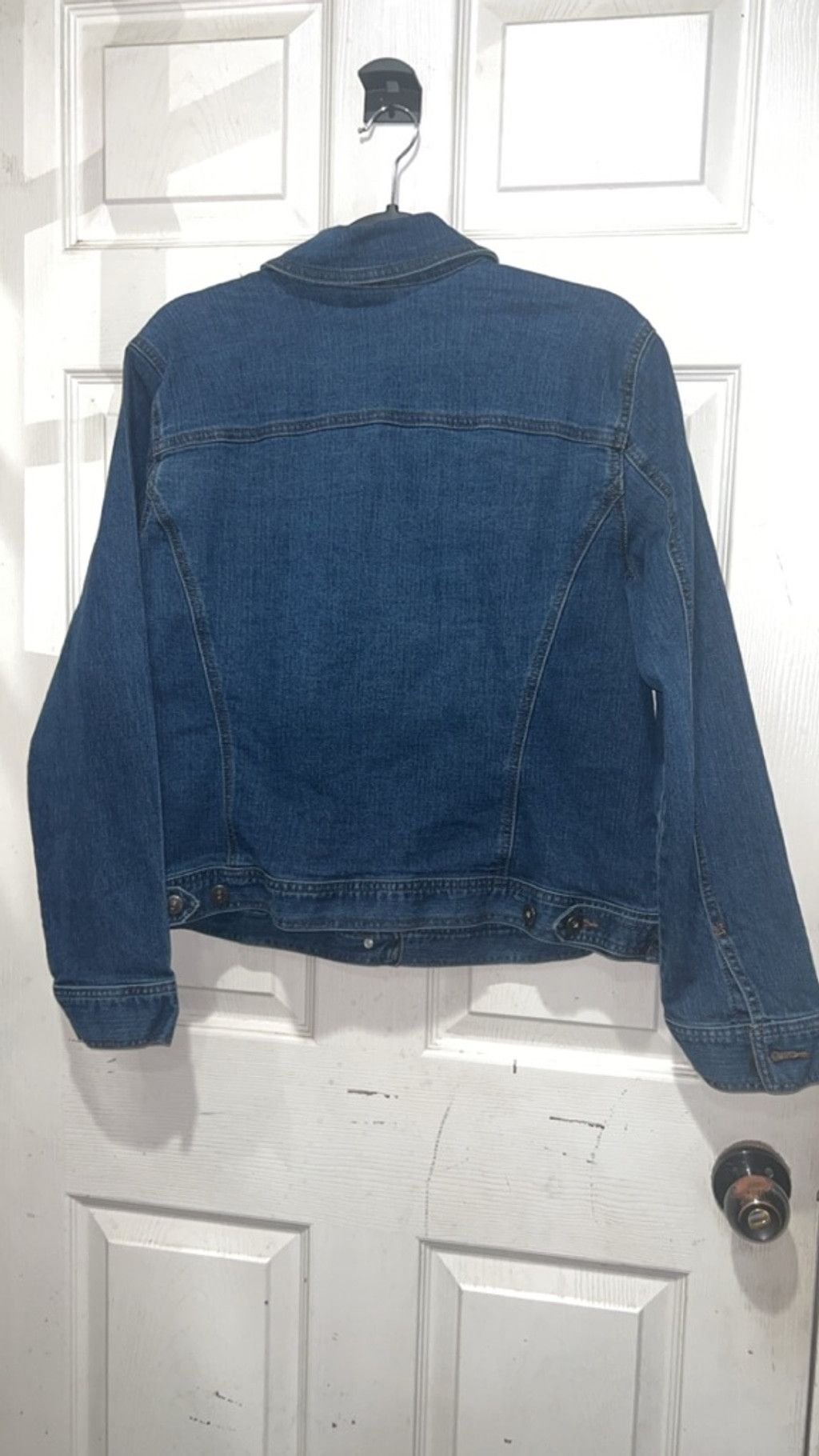 Style & Co Women's Style & Co Blue Denim Jean Jacket Plus Size XL Size XL / US 12-14 / IT 48-50 - 4 Thumbnail