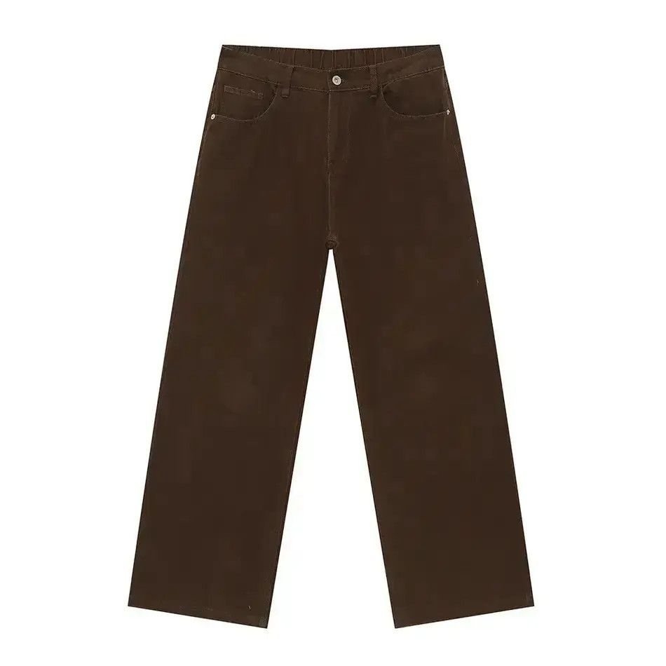 Japanese Brand Retro straight leg loose jeans Size US 32 / EU 48 - 6 Thumbnail