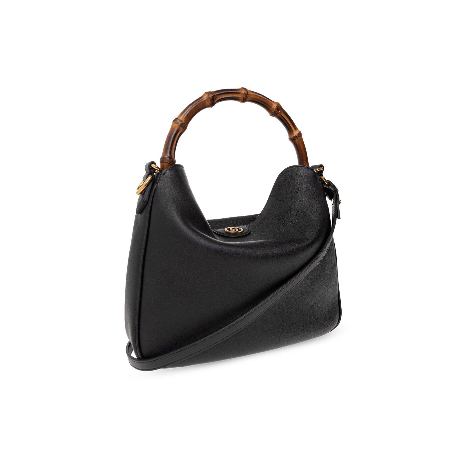 Gucci GUCCI Diana Medium Black Top Handle Bag New & Authentic Size ONE SIZE - 3 Thumbnail