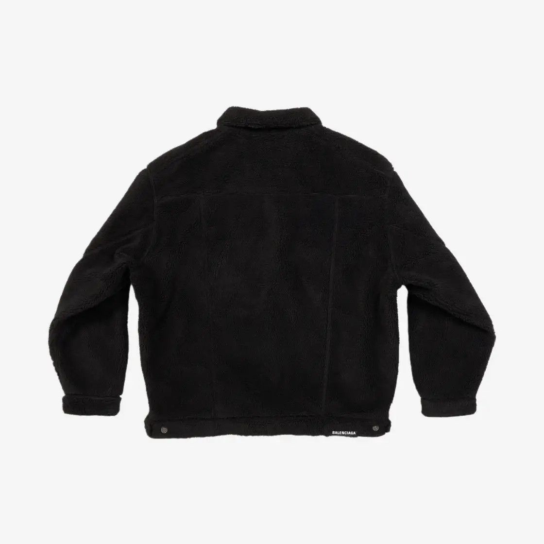 Balenciaga o1mt1gz0225 Oversized Jacket in Black Size US XXL / EU 58 / 5 - 2 Thumbnail
