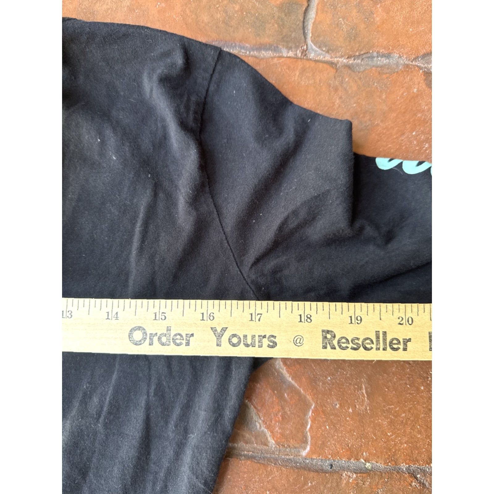 True Religion VINTAGE Y2K True Religion Buddha Long Sleeve Shirt Top Women’s XS Black Crew Neck Pullover Casual Knit Cotton Rhinestone Grunge Size XS / US 0-2 / IT 36-38 - 4 Thumbnail
