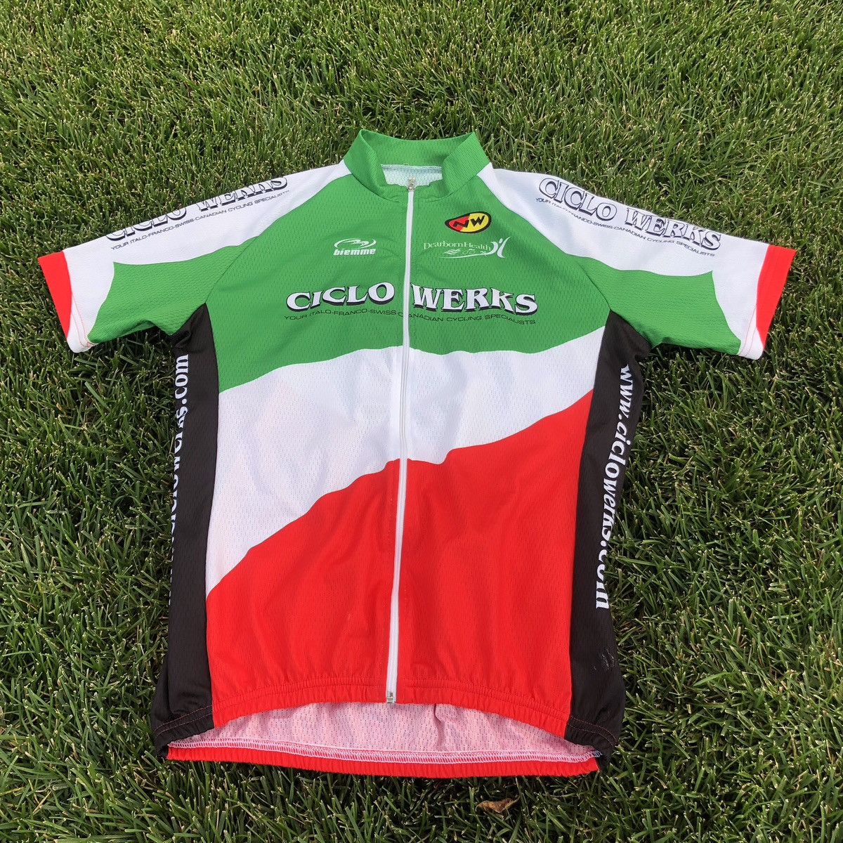 Sports Specialties Ciclo werks italo-Franco-Swiss-Canadian Cycling jersey Size US M / EU 48-50 / 2 - 3 Thumbnail