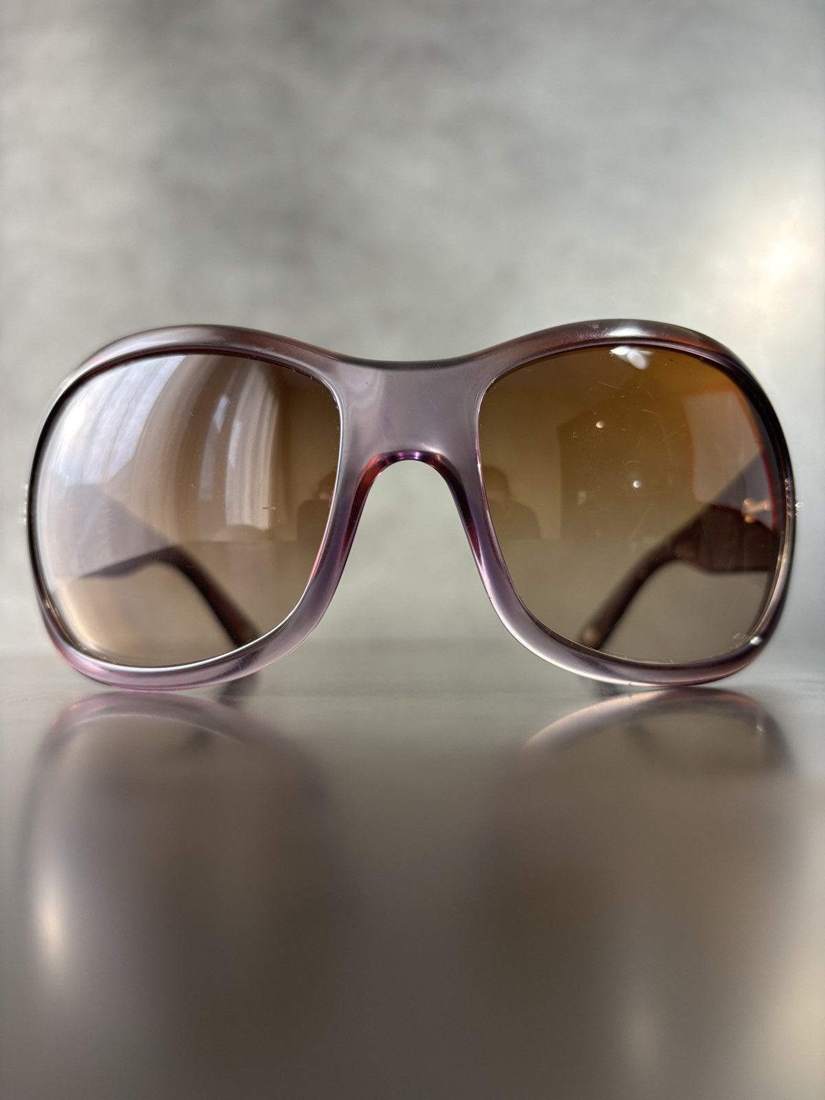 Versace 2009 Versace Sunglasses VE4961B Y2K Rhinestone 2000s Italy Size ONE SIZE - 4 Thumbnail