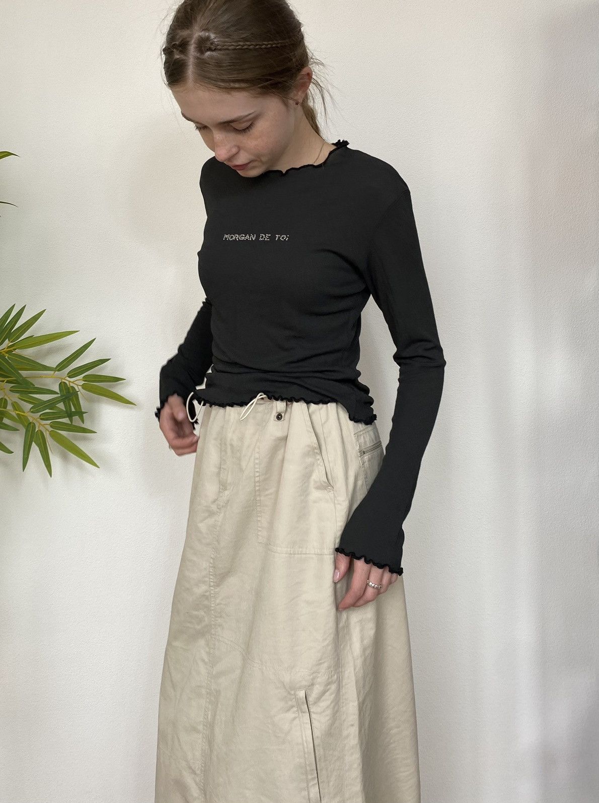 Morgan De Toi VINTAGE MORGAN DE TOI FRANCE MESH LONGSLEEVE Size L / US 10 / IT 46 - 8 Thumbnail