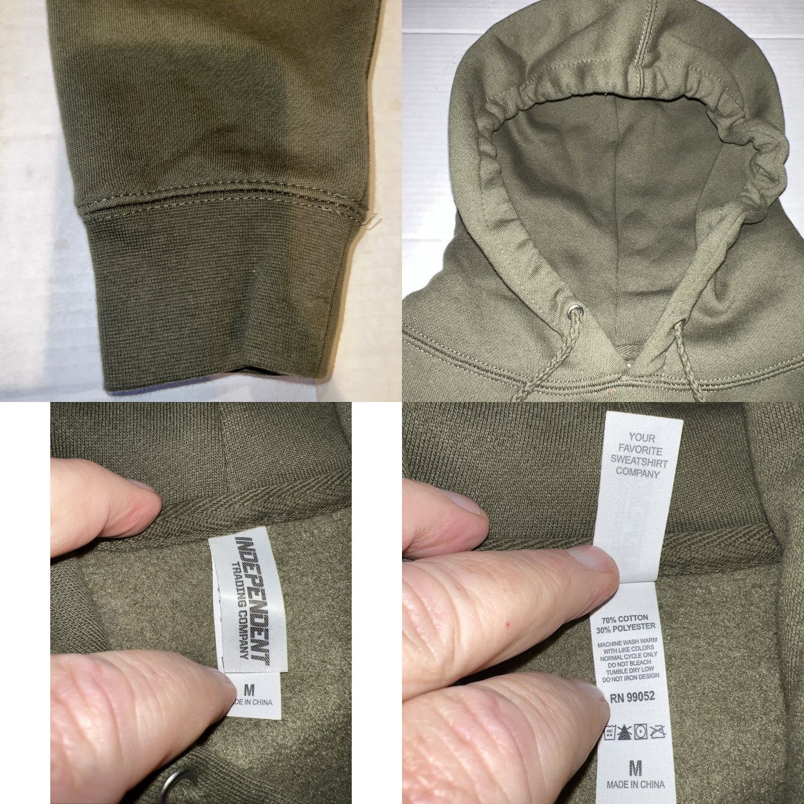 Vintage Rare Capitol Records Artists & Repertoire Sweatshirt Hoodie M Green Logo 1942-2022 Cap Records Music Mens Pullover Crew Neck All Seasons Size US M / EU 48-50 / 2 - 8 Thumbnail