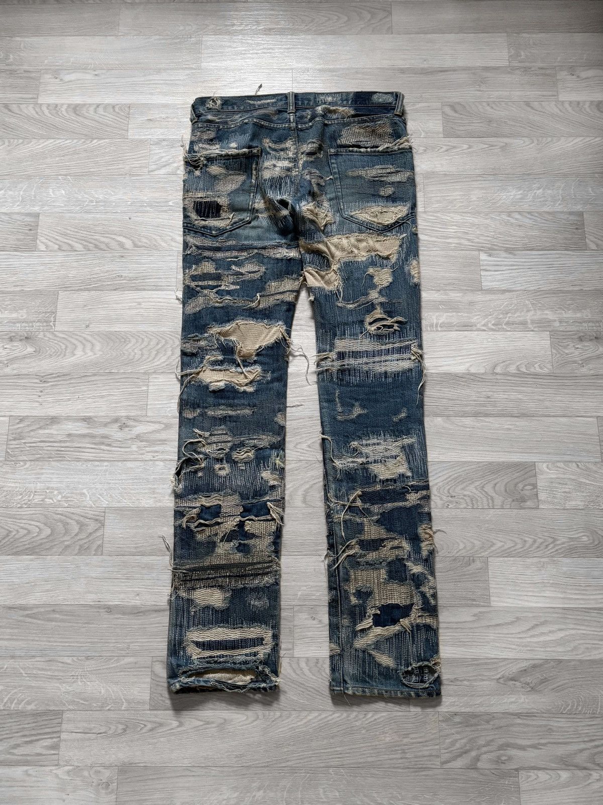 Undercover Undercover 85 Blue Denim Size US 30 / EU 46 - 3 Thumbnail