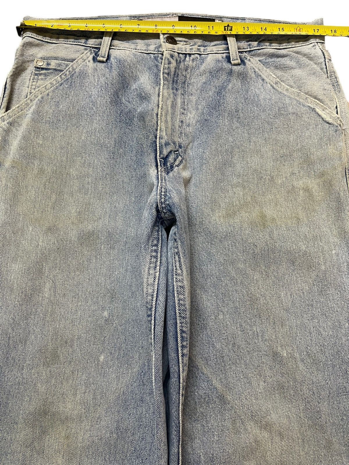 Levi's Vintage Levis Silver Tab Carpenter Style Baggy Jeans Size US 34 / EU 50 - 10 Thumbnail