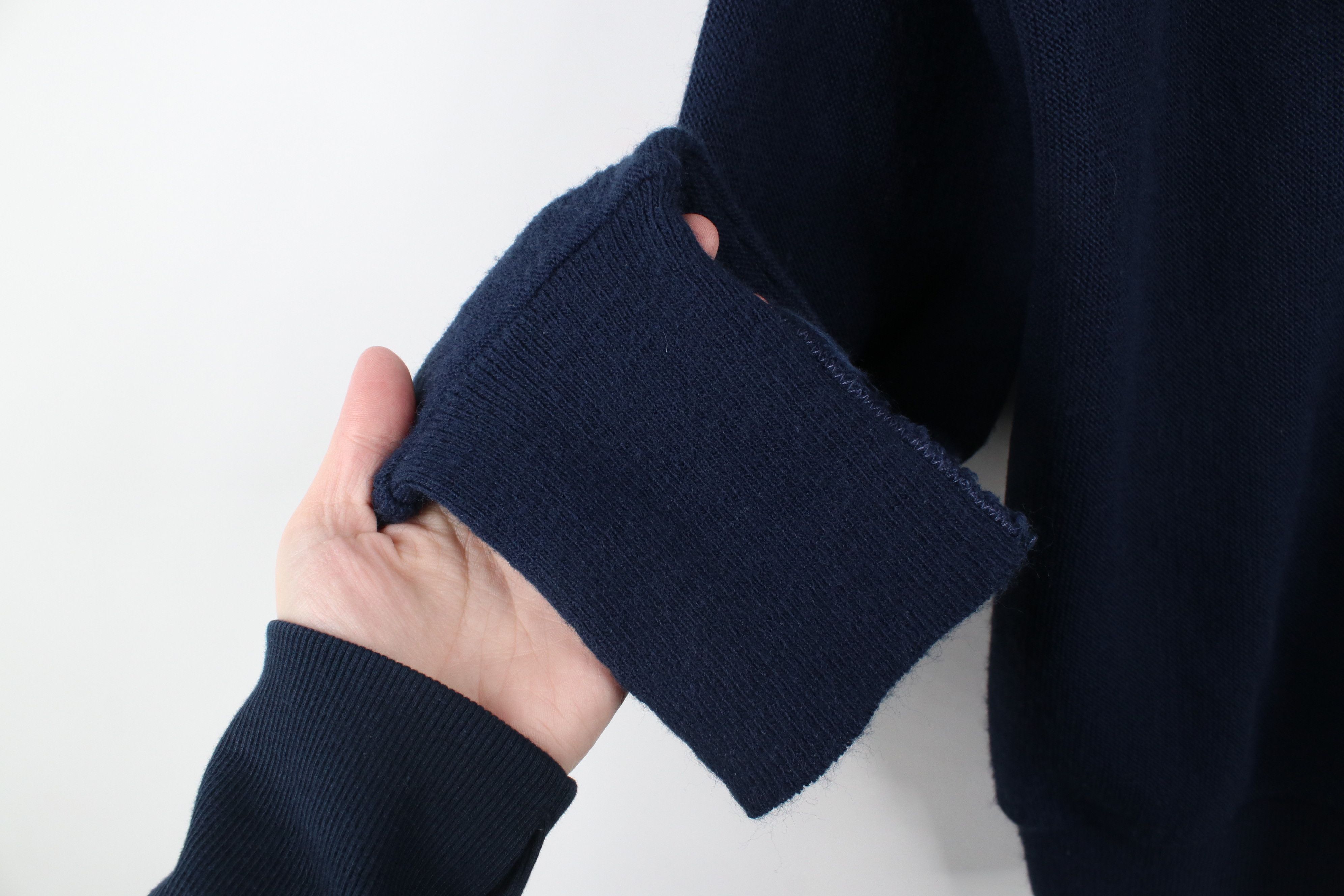 Izod × Vintage Vintage 80s 90s Izod Spell Cardigan Sweater Navy Blue USA Size US M / EU 48-50 / 2 - 5 Thumbnail