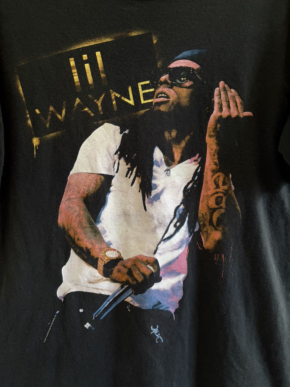 Vintage Vintage Lil Wayne 2008 Tha Carter 3 Era Bootleg Rap Tee M Size US M / EU 48-50 / 2 - 2 Thumbnail
