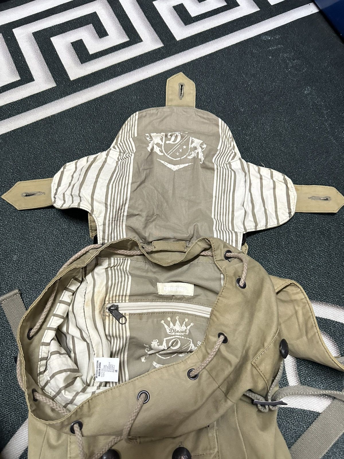 Diesel Diesel bagpack military design Size ONE SIZE - 7 Thumbnail