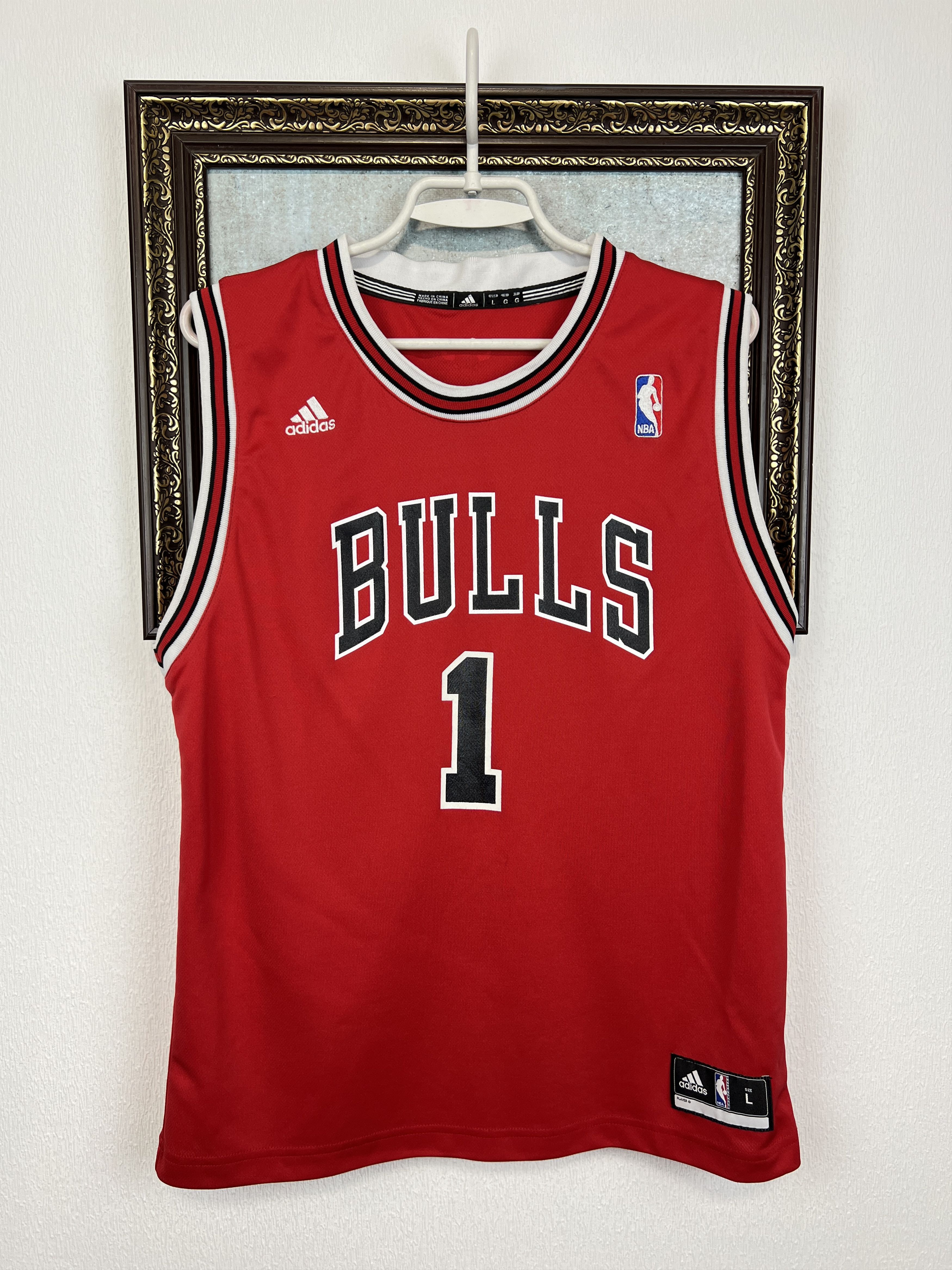 Adidas Chicago Bulls Derrick Rose #1 NBA Jersey Trikot Boys Size L Size US XS / EU 42 / 0 - 1 Thumbnail