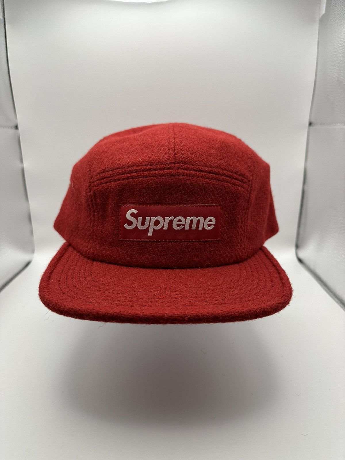 Supreme Harris Tweed Camp Cap | Grailed