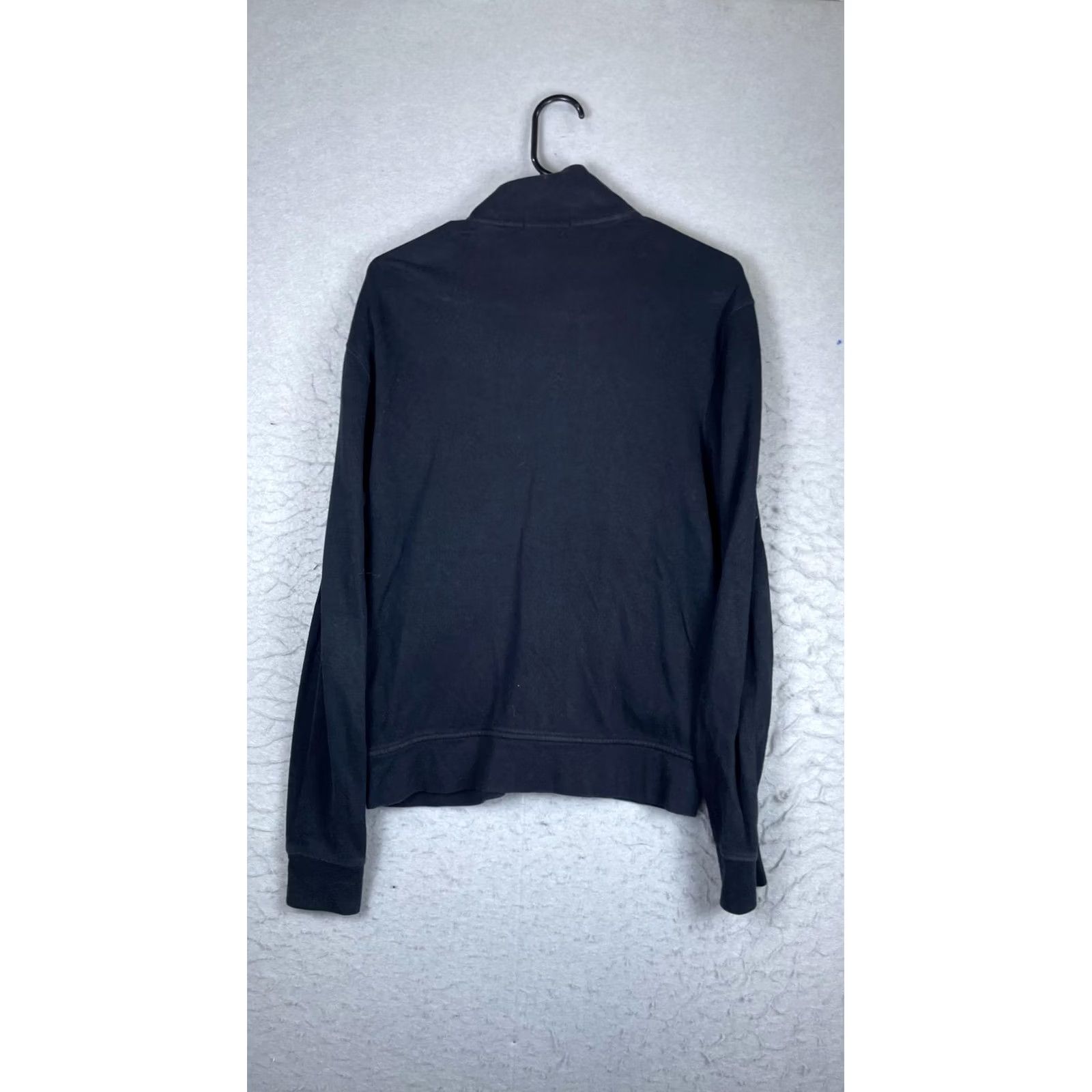 Polo Ralph Lauren Polo Ralph Lauren Mens Small Black Sweatshirt Estate Rib Full Zip Pony Logo Size US S / EU 44-46 / 1 - 7 Thumbnail