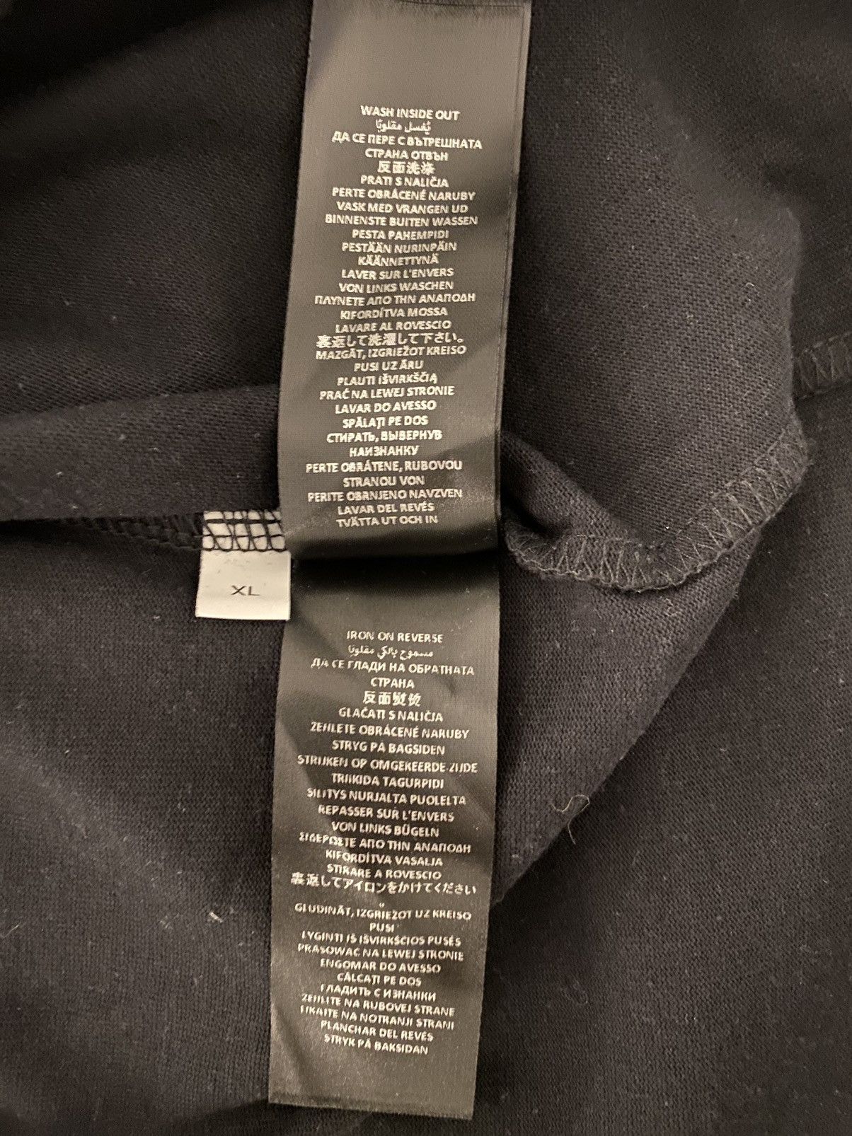 JW Anderson JW Anderson Black Chest Pocket T-Shirt XL Size US XL / EU 56 / 4 - 12 Thumbnail
