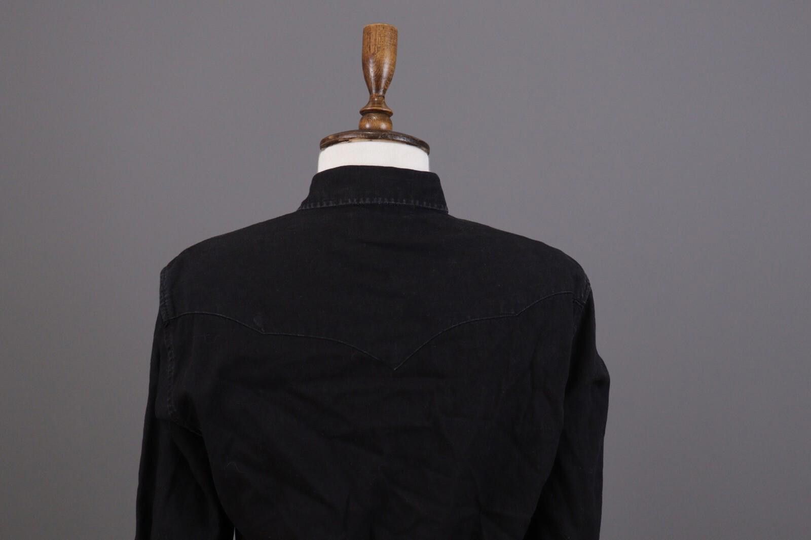 The Kooples The Kooples Paris Black Skool Button Down Shirt Size 1 / S Size M / US 6-8 / IT 42-44 - 11 Thumbnail