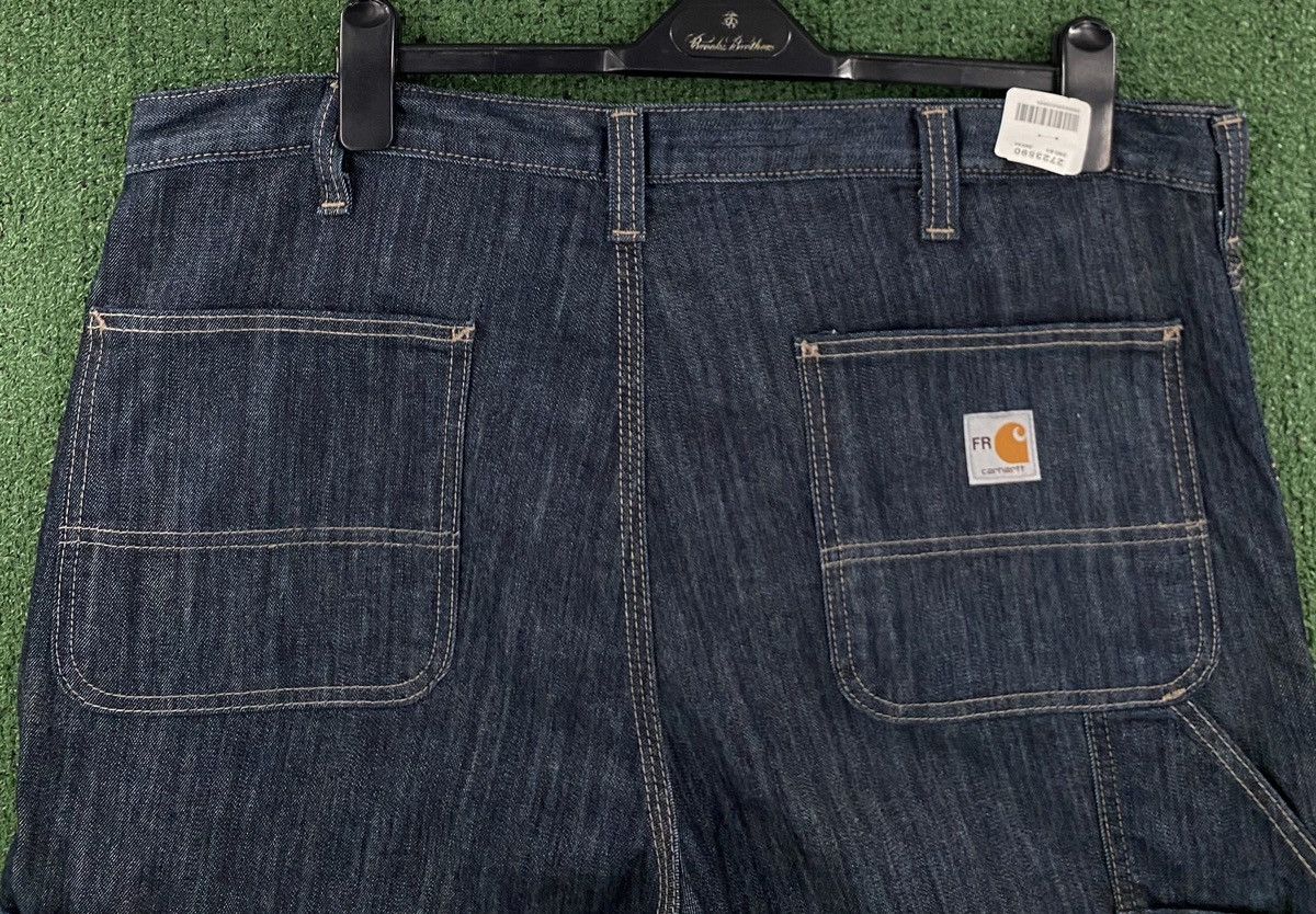 Carhartt NWOT Rare Carhartt FR Flame Resistant Cat 2 Reflective Jeans Size US 39 - 4 Thumbnail